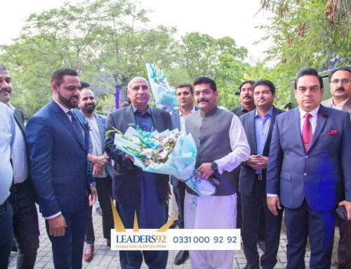 Ch. Majeed Visits Leaders 92 Office